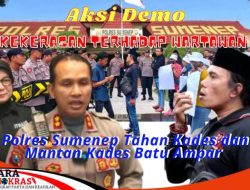 Polres Sumenep Tahan 2 Pelaku Penganiaya Wartawan