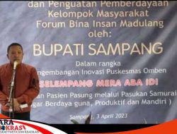 Bupati Sampang Membebaskan Pasung Pada ODGJ