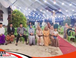 Bupati Sampang Menghadiri Resepsi Ngunduh Mantu Kades Temoran