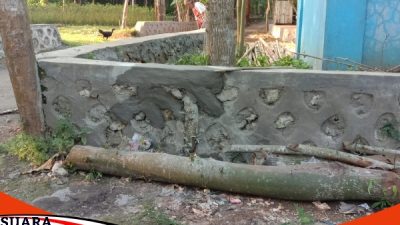 Kerusakan Proyek TPT Di Desa Temoran Sudah Diperbaiki