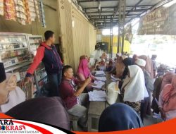 468 BPN Di Desa Temoran  Omben Melalui Pos Tersalurkan Dengan Lancar