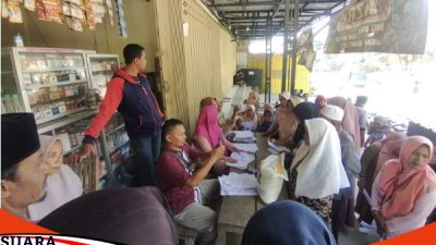 468 BPN Di Desa Temoran Omben Melalui Pos Tersalurkan Dengan Lancar