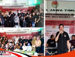 Di Hari Pancasila Markas PPPKRI Bela Negara Mada I Jatim Dipadati Massa 