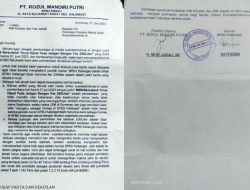 Surat PT. Rozul Mandiri Putri SPBU 5469411 Ke Media Suara Demokrasi