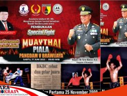 Special Fight Muaythai Piala Pangdam V Brawijaya