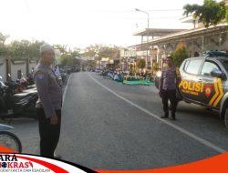 Polsek Omben Lakukan Pengamanan Sholat Idul Adha 1444 Hijriyah