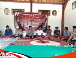 Menyambut HUT Bayangkara Ke77 Polres Sampang Menggelar Jumat Curhat