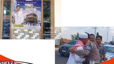 H. Moh. Aman Sufi Tokoh Pemuda Milenial Dapat Pengawalan