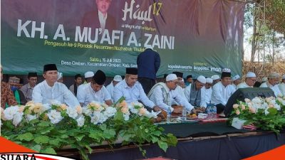 Giat Haul Akbar K.H. A. Mu'afi A. Zaini Di Banjiri Jamaah