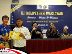 PJI Bekerjasama Dengan Lembaga Penguji Unitomo Menggelar UKW Ke-8