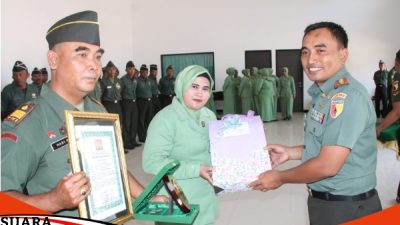 Dandim 0827/Sumenep Lepas 1 Perwira Pindah Satuan