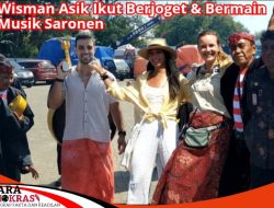 Wisman Terpesona Melihat Kesenian Budaya Tradisional Lokal Sumenep