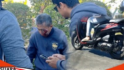 Kecelakaan Tunggal Akibat Jalan Aspal Di Sumenep Bergelombang