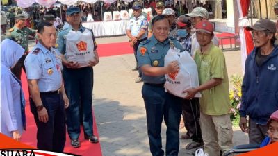 Menjelang HUT TNI Ke 78 Lanal Batuporon Lakukan Baksos