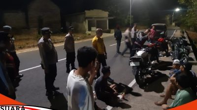 Karena Aksi Balap Liar Polres Sumenep Amankan 3 Motor