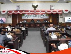 Rapat Paripurna Pembentukan Pansus Rancangan Perda 2023