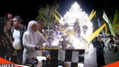 Wabup Sumenep Melepas Festival Musik Tong-tong Dalam Rangka Hari Jadi Sumenep Ke 754