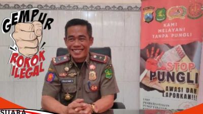 Satpol-PP Sumenep Terus Memberikan Sosialisasi Rokok Ilegal Kepada Masyarakat