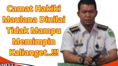 Camat Kalianget Diduga Mengintimidasi Warga Dan Media