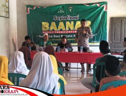 Kapolsek Prenduan Menjadi Pemateri Giat Sosialisasi Narkoba