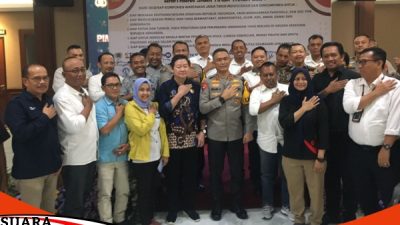Kapolda Jatim, Media Dan Organisasi Wartawan Deklarasikan Pemilu Damai