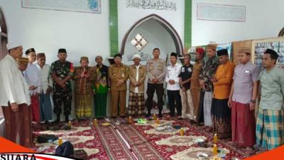 Kapolsek Prenduan Bersama Forkomka Melakukan Deklarasi Pemilu Damai 2024