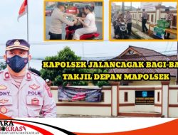 Polsek Jalancagak Bagikan Takjil Kepada Pengguna Jalan Dan Masyarakat