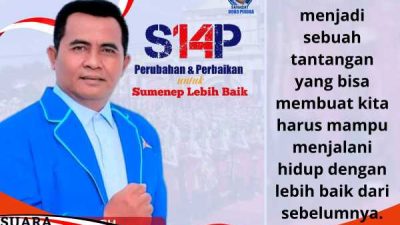 Gagal Nyaleg H. Nono Siap Maju Pilkada Sumenep 2024 