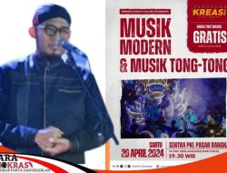 Saksikanlah! Hiburan Kolaborasi Musik Modern Dengan Musik Tong-tong