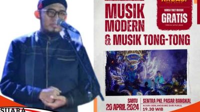 Saksikanlah! Hiburan Kolaborasi Musik Modern Dengan Musik Tong-tong