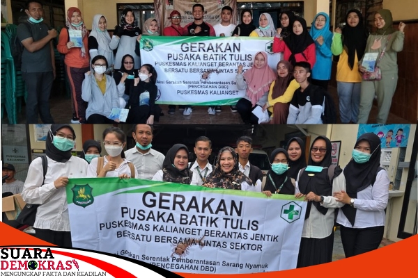 Puskesmas Kalianget Gencar Berantas Nyamuk Demam Berdarah