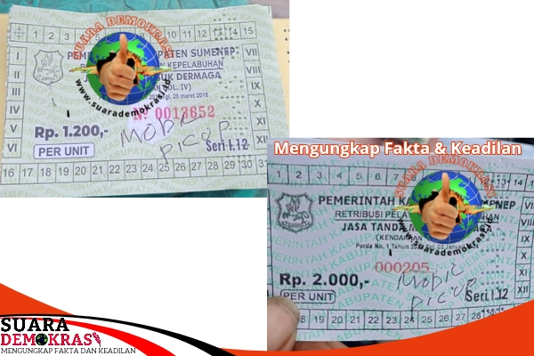 Tarif Karcis Masuk Pelabuhan Kangean Ada Dugaan Pungli