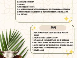 Yuk Kita Berkurban Bersama Takmir Masjid Babussalam