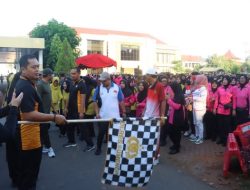 Polres Sumenep Gelar Olahraga Bersama Meriahkan Hari Bhayangkara ke-78