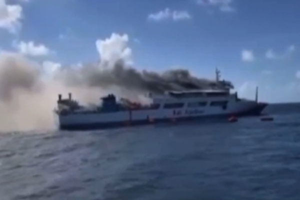 KM Niki Sejahtera Terbakar Dalam Pelayaran Surabaya Ke Banjarmasin