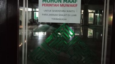 Sugiatno Ketua Takmir Masjid Terancam Dipidana
