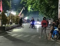 Jalan Raya Diponegoro Sumenep Jadi Tempat Trek-Trekan Anak Muda