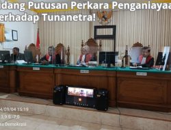 Proses Hukum Perkara Penganiayaan Terhadap Korban Tunanetra Penuh Kejanggalan