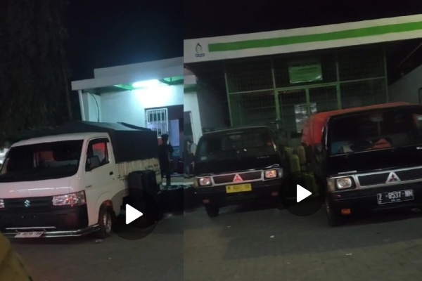 Terjadi Kelangkaan BBM: SPBU Terus Menjual Solar Bersubsidi ke Jerigen