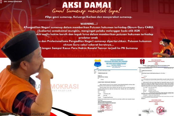 2 Organisasi Mahasiswa Akan Turun Mengawal Proses Hukum Kasus Cabul