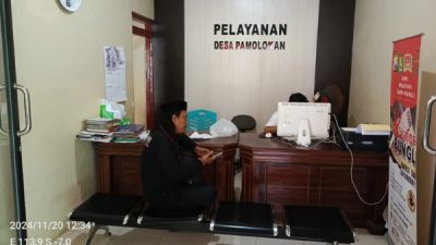 PJ Kades Dan Perangkat Desa Pamolokan Tidak Ada Di Balai Desa Saat Jam Kerja