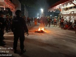 Kantor KPU Sumenep Dikepung Massa Meragukan Kinerjanya Dalam Pilkada 2024