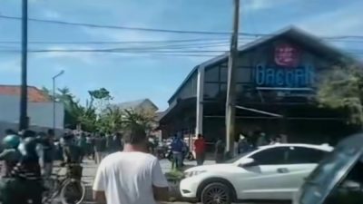 Pembukaan Gerai Mie Gacoan di Bangkalan Diwarnai Kericuhan