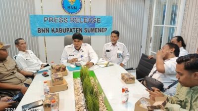 BNNK Sumenep Ajak Insan Media Perangi Narkoba