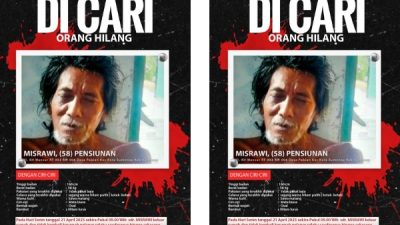 Misrawi Pensiunan Dilaporkan Hilang, Keluarga Minta Bantuan Polisi 