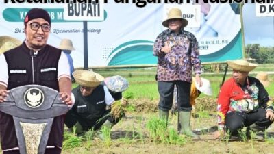 Menuju Lumbung Pangan: Bupati Fauzi Tegaskan Transformasi Pertanian Berbasis Teknologi