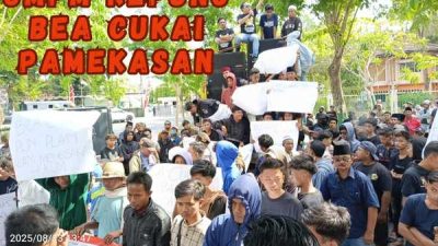 GMPM Kepung Bea Cukai: Tuntut Penegakan Hukum Terhadap Rokok Ilegal di Madura