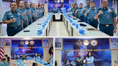 Mabes TNI AL Gandeng ABI Gelar Bimtek Advokat