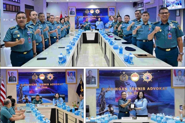 Mabes TNI AL Gandeng ABI Gelar Bimtek Advokat