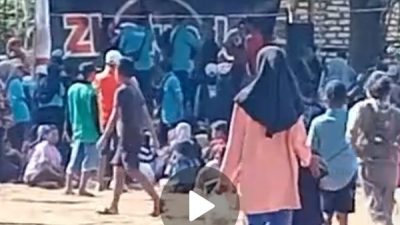 DD Kalianget Barat Untuk Hura-hura HUT RI, Jalan Berlubang Terlupakan